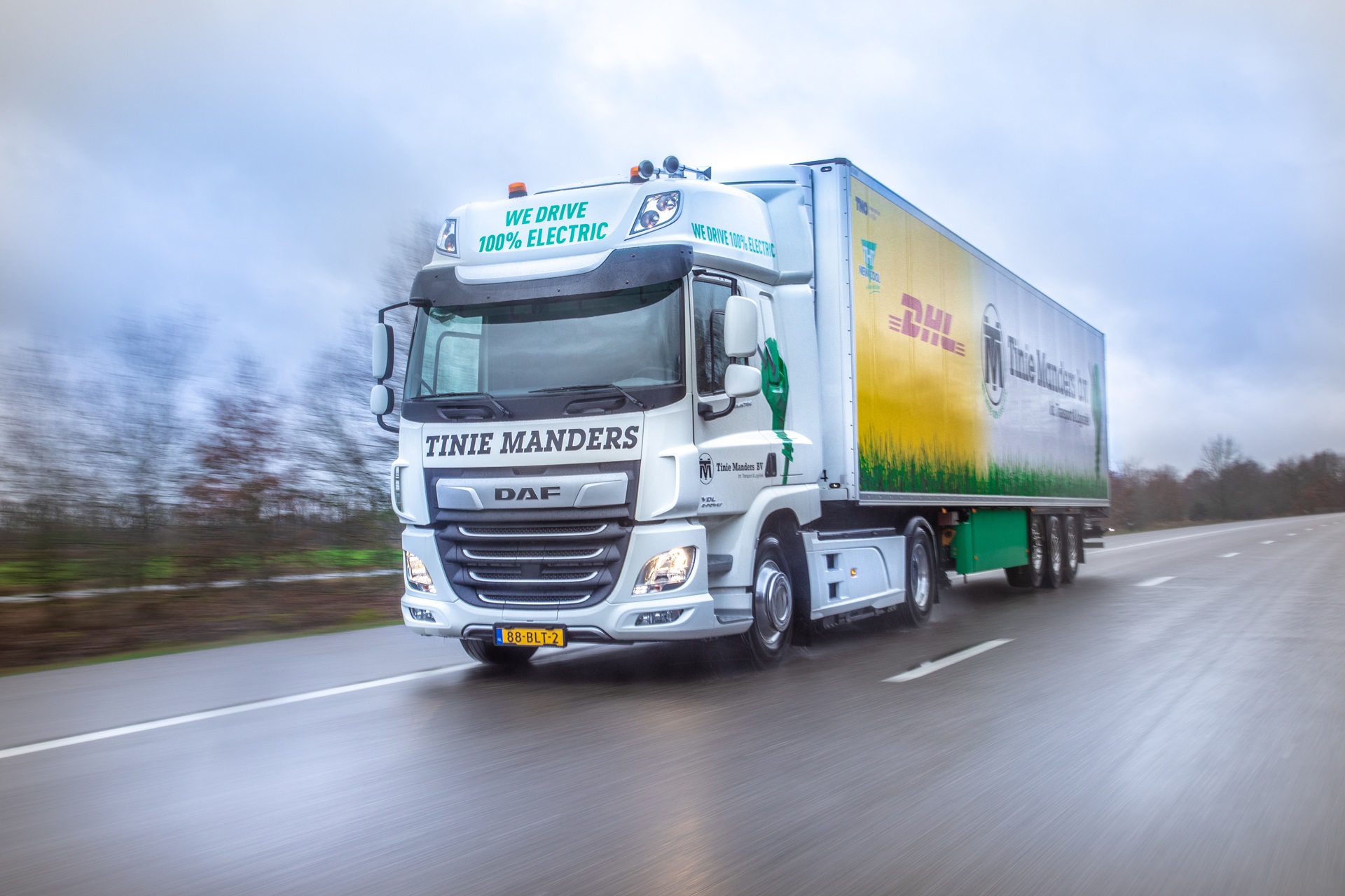DAF CF Electric for Tinie Manders Transport